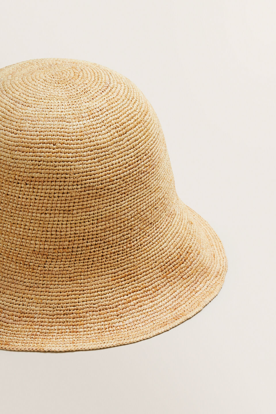 Raffia Bucket Hat  
