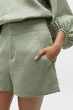 Core Linen Waisted Short  Pale Olive  hi-res