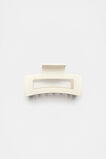 Rectangle Hair Claw  Cloud Cream  hi-res