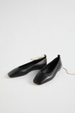 Michaela Chain Ballet Flat  Black  hi-res