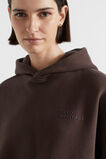 Fleece Boyfriend Hoodie  Dark Espresso  hi-res