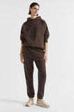 Fleece Boyfriend Hoodie  Dark Espresso  hi-res