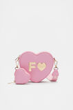 Heart Initial Bag  F  hi-res