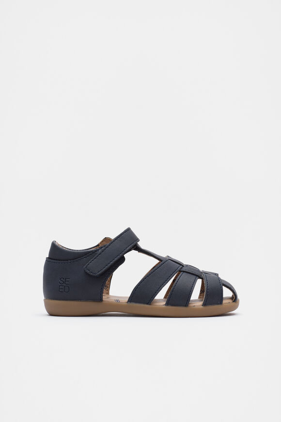 Classic Cage Sandal  Navy  hi-res