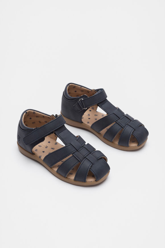 Classic Cage Sandal  Navy  hi-res