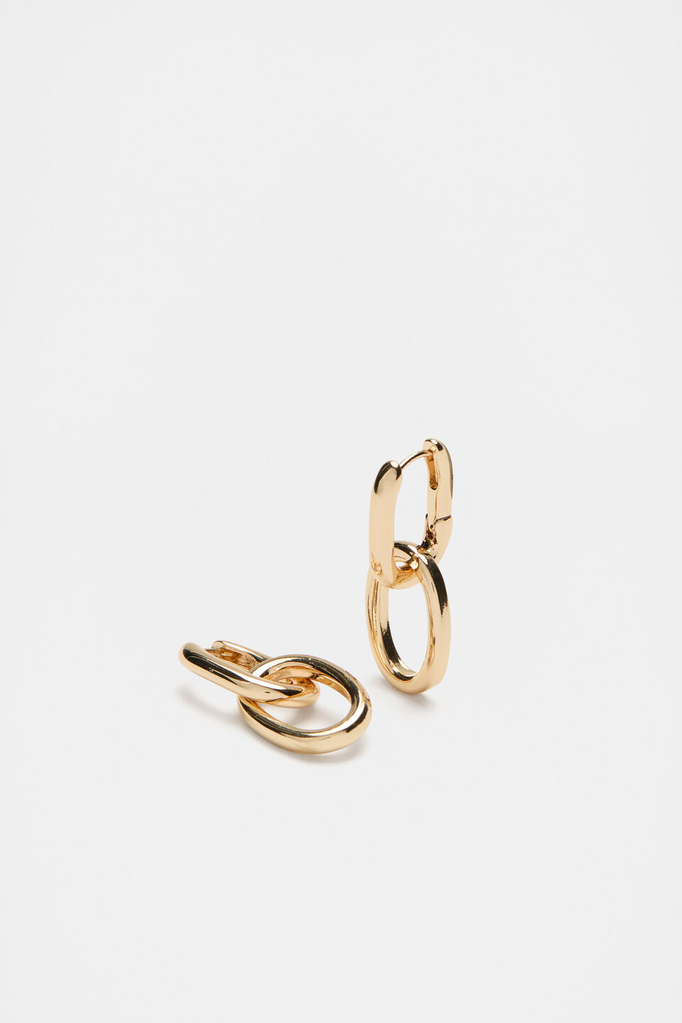 Linked Drop Earring  Gold