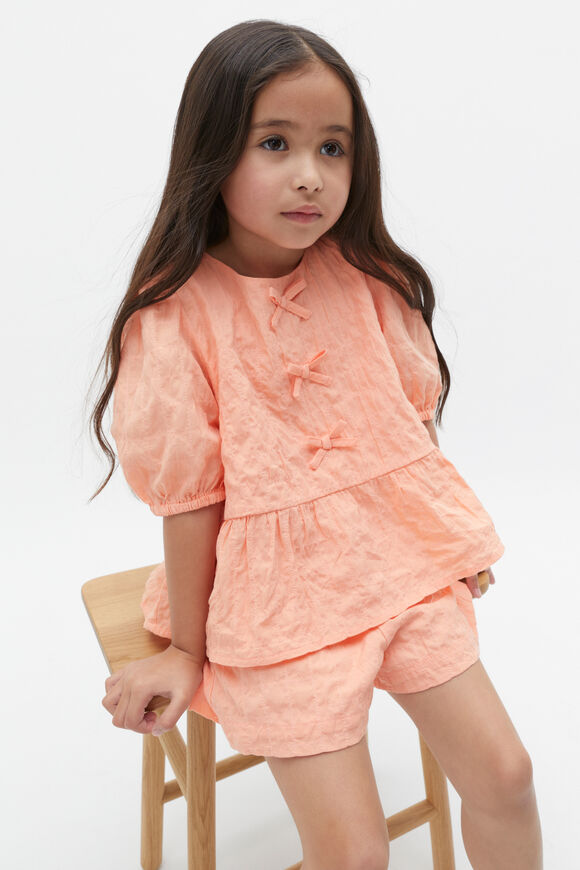 Seersucker Top  Mango  hi-res