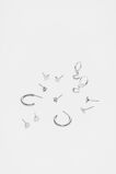 Earring Set  Silver  hi-res