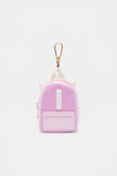 Mini Backpack Initial Keyring  I  hi-res