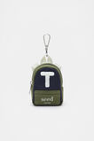 Mini Backpack Initial Keyring  T  hi-res