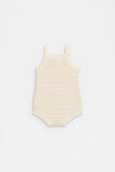 Textured Knit Romper  Nb Canvas  hi-res
