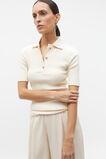 Half Sleeve Henley Polo  Frappe Twist  hi-res