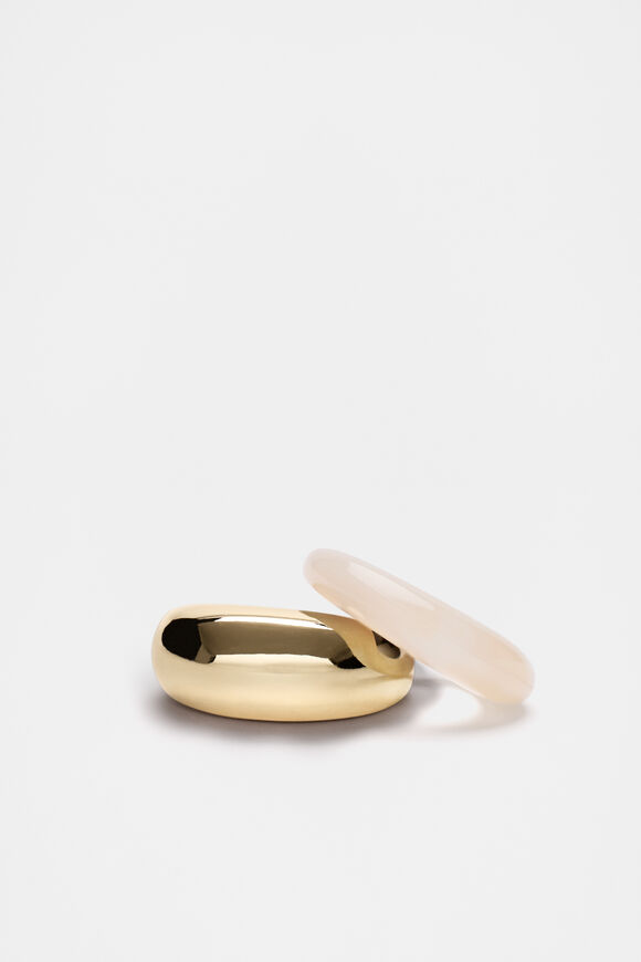 Resin Ring 2 Pack  Cloud Cream  hi-res