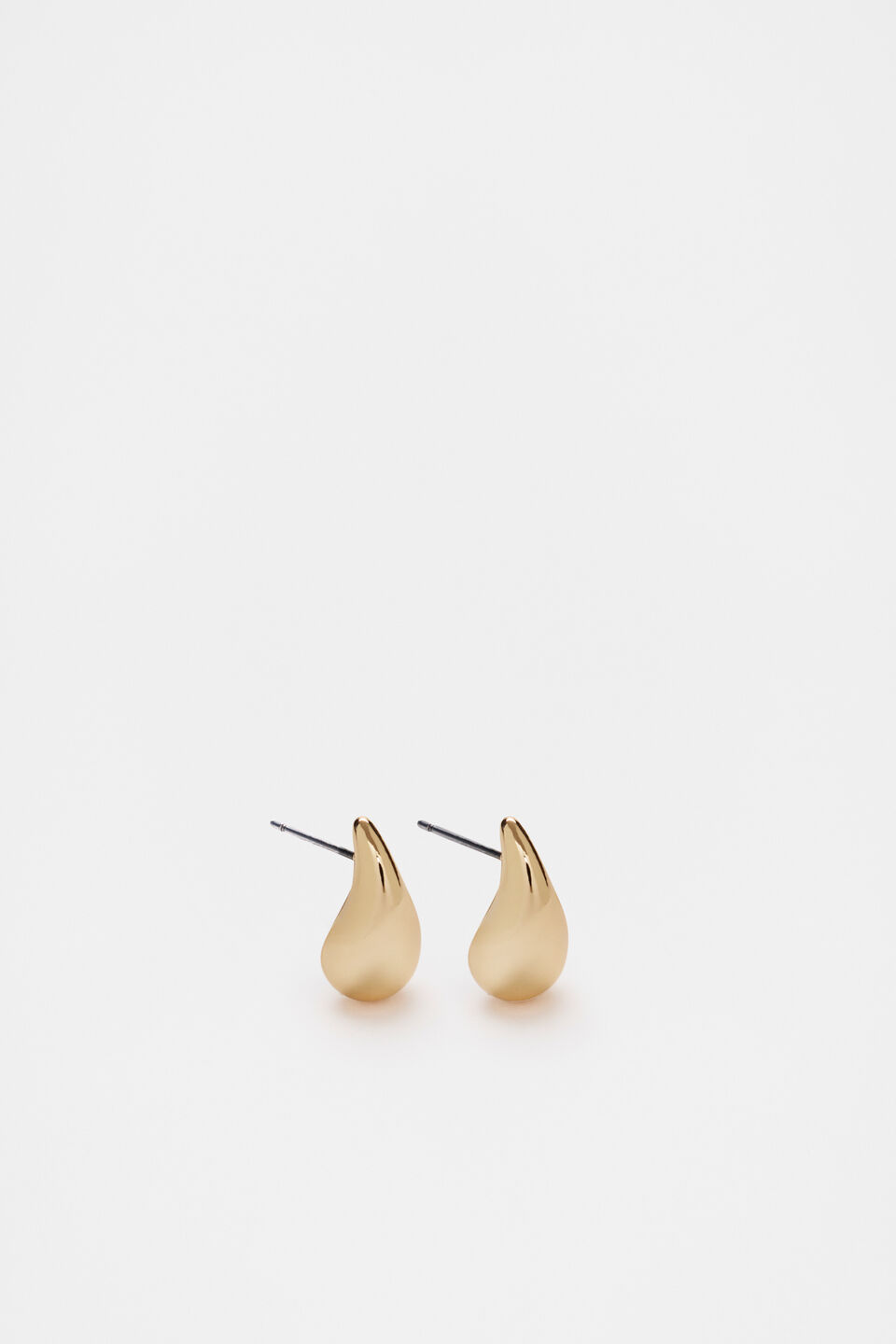 Mini Curved Stud  Gold