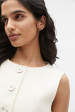 Mini Curved Stud  Gold  hi-res