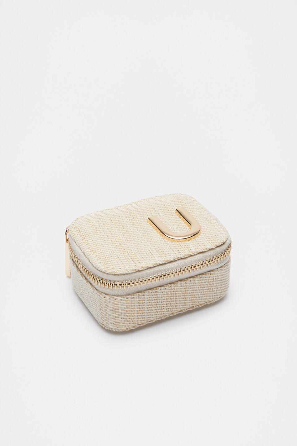 Initials Small Jewellery Case  U