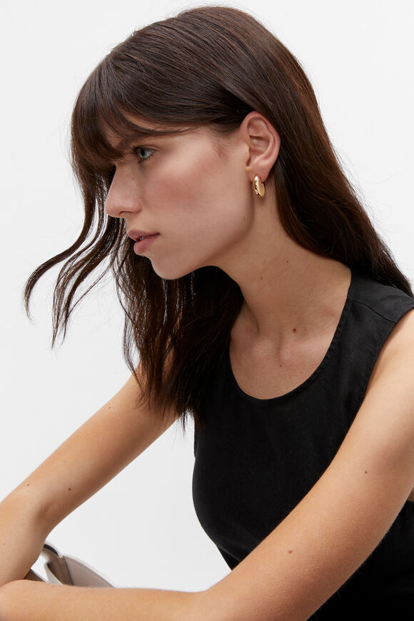 Semi Orb Hoop  Gold  hi-res