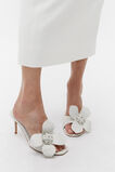 Kaia Flower Heel  White  hi-res