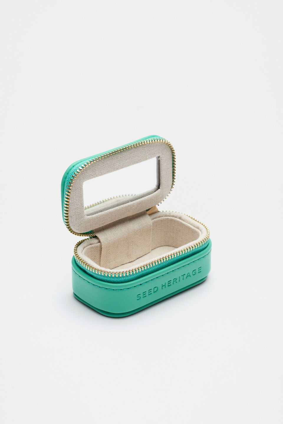Micro Jewellery Case  Deep Emerald