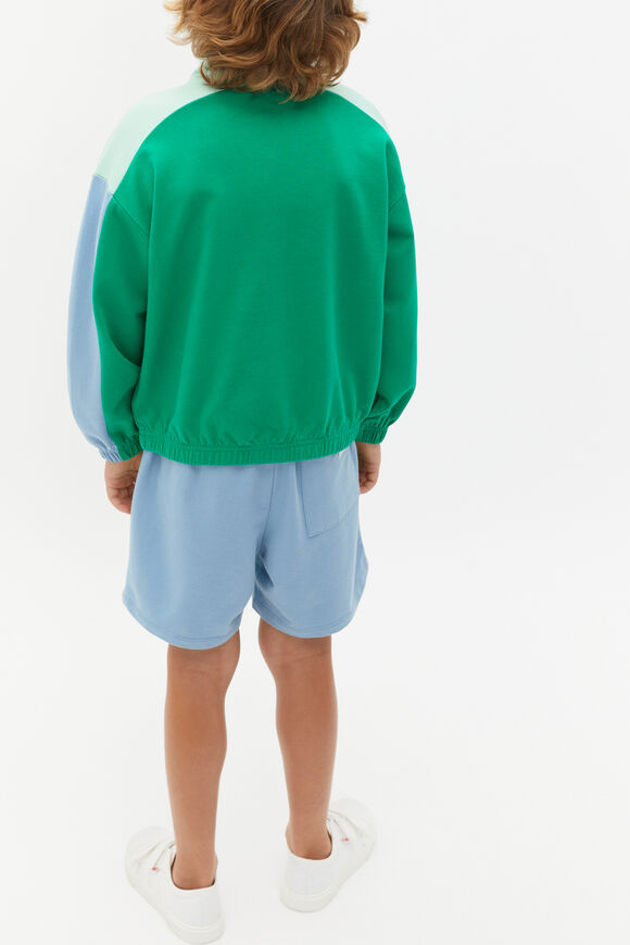 Spliced Zip Sweat  Multi  hi-res