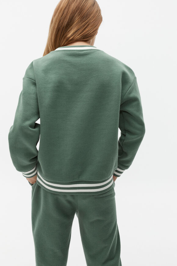Core Logo Sweat  Khaki  hi-res