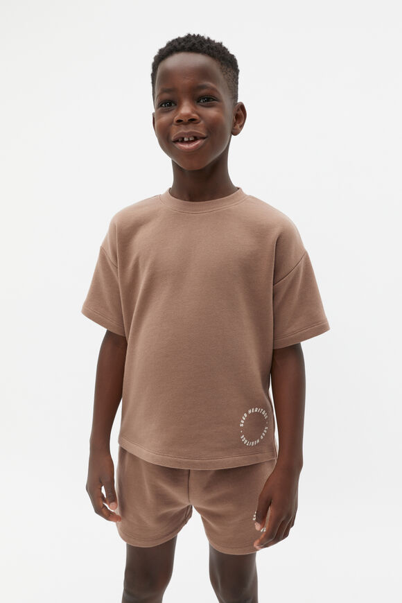 Circle Logo Tee  Chocolate Shake  hi-res