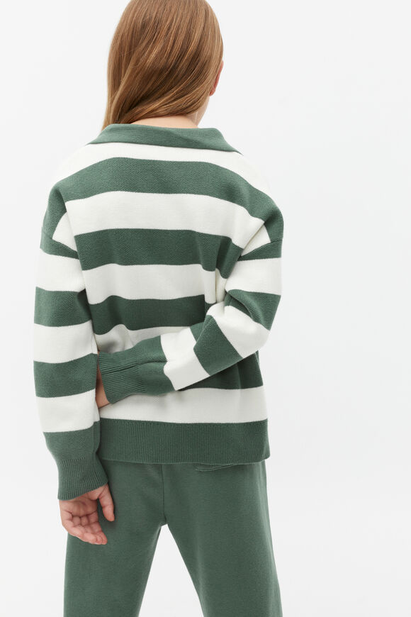 Essential Knit Sweater  Khaki  hi-res