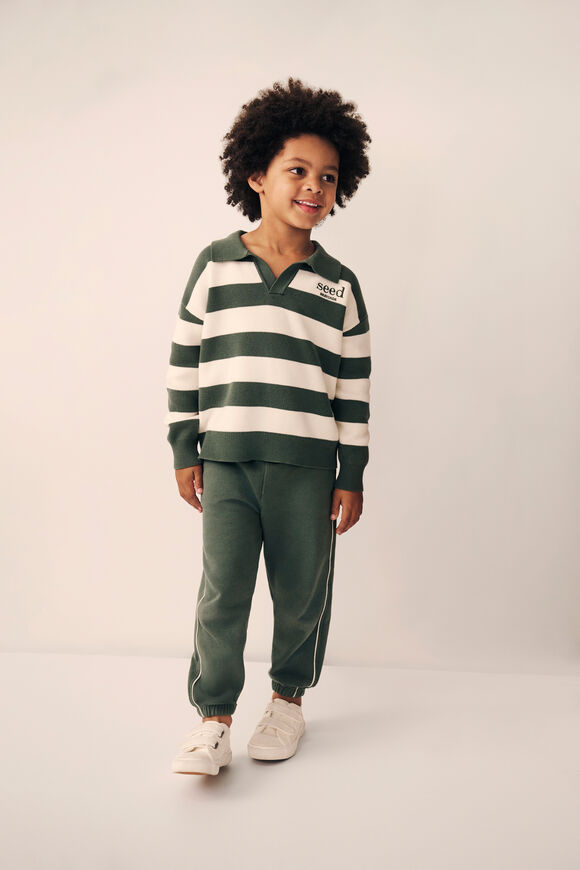Essential Knit Sweater  Khaki  hi-res