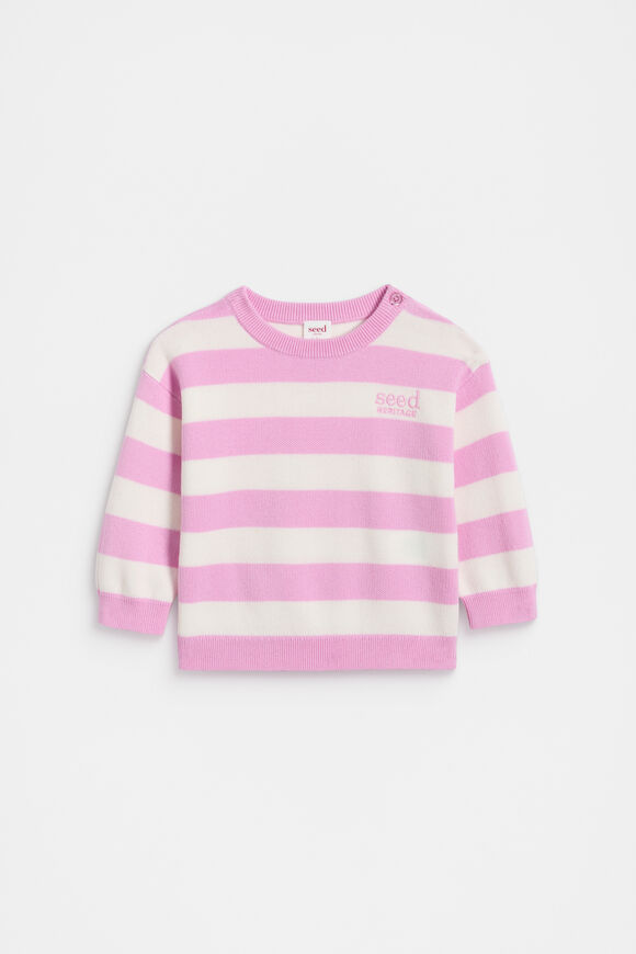 Essential Knit Sweater  Fairy Floss  hi-res