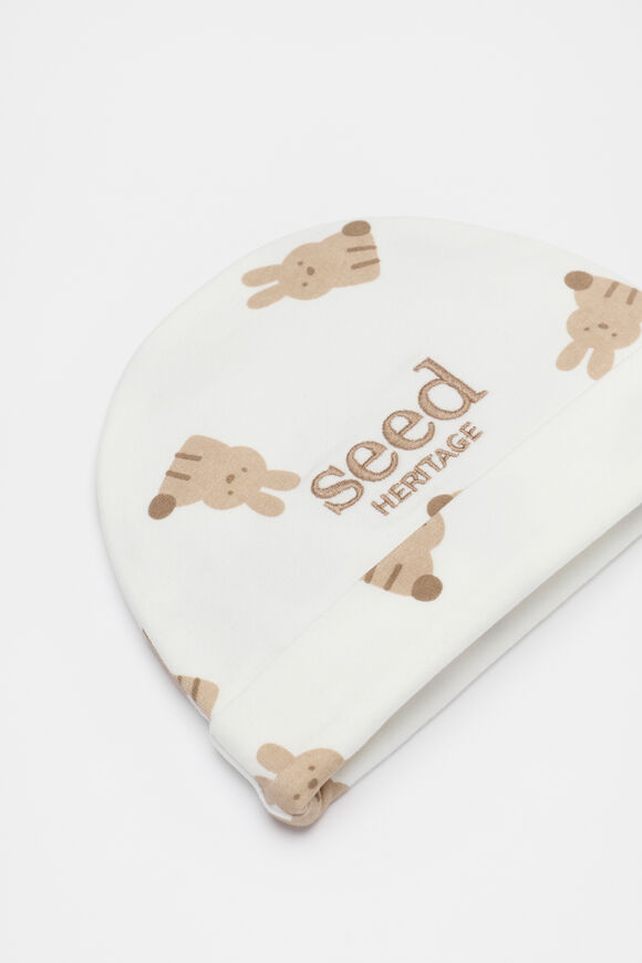 Logo Bunny Beanie  Canvas  hi-res