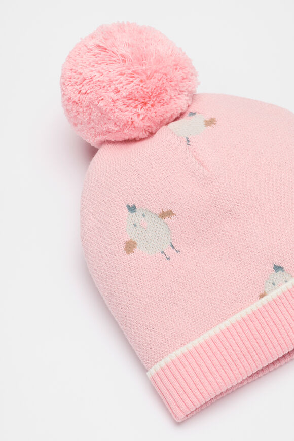 Chick Knit Beanie  Rose Pink  hi-res