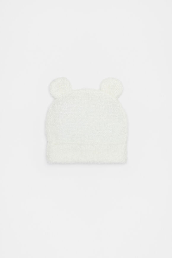 Boucle Knit Logo Beanie  Nb Canvas  hi-res