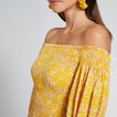 Shirred Off-Shoulder Dress    hi-res