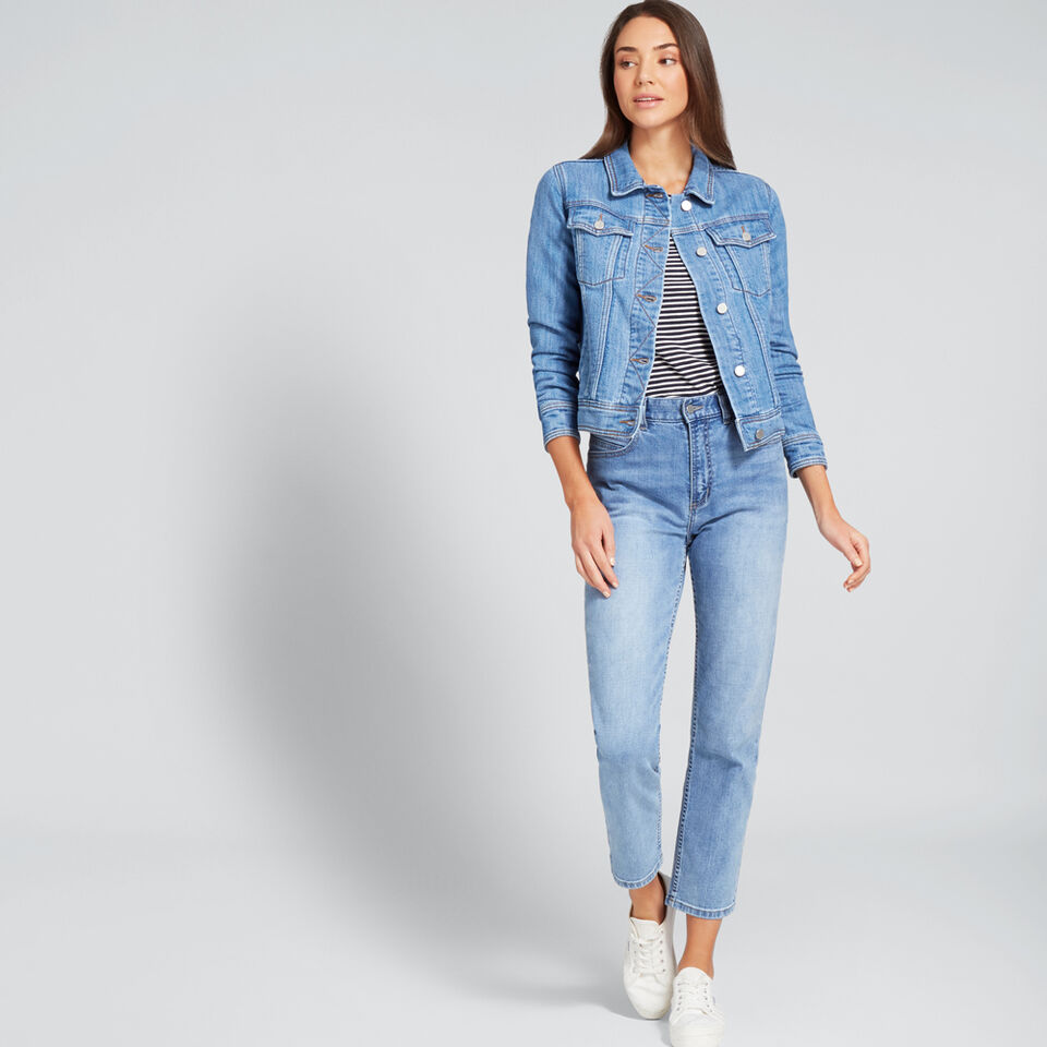 Terry Denim Jacket  