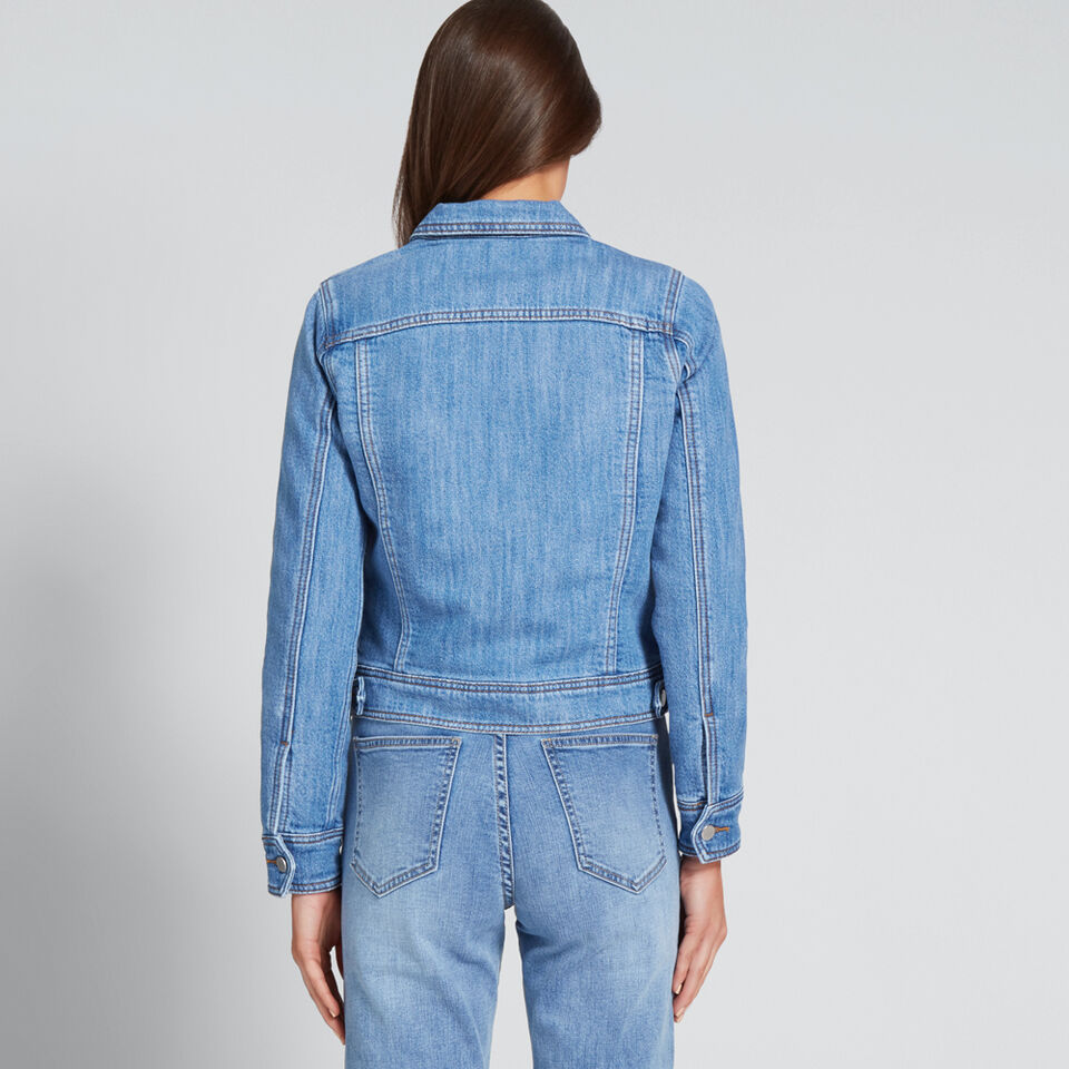 Terry Denim Jacket  