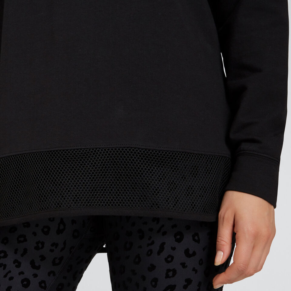 Mesh Hoodie  