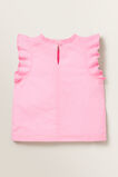 Frill Sleeve Top    hi-res