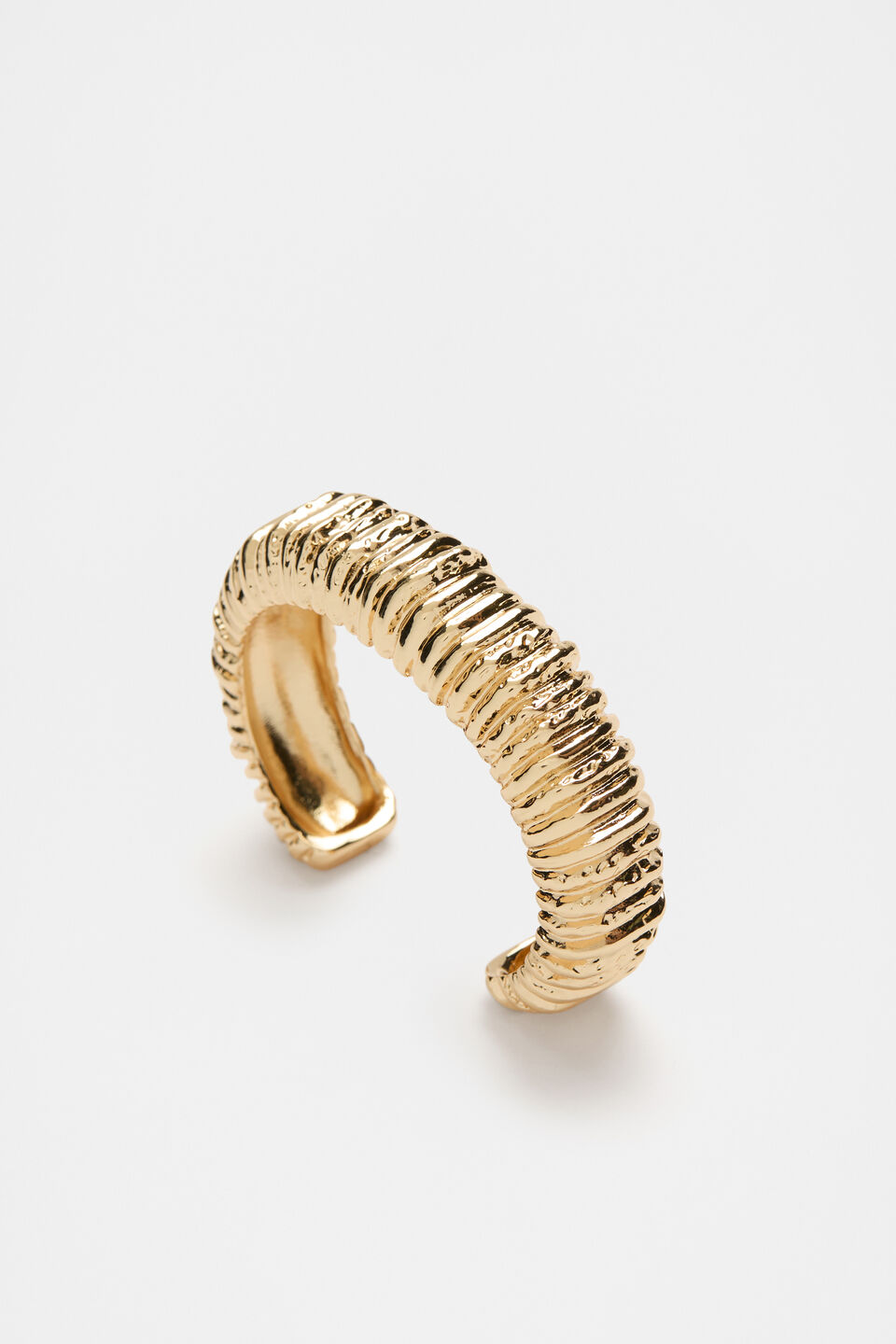Textured Cuff  Gold