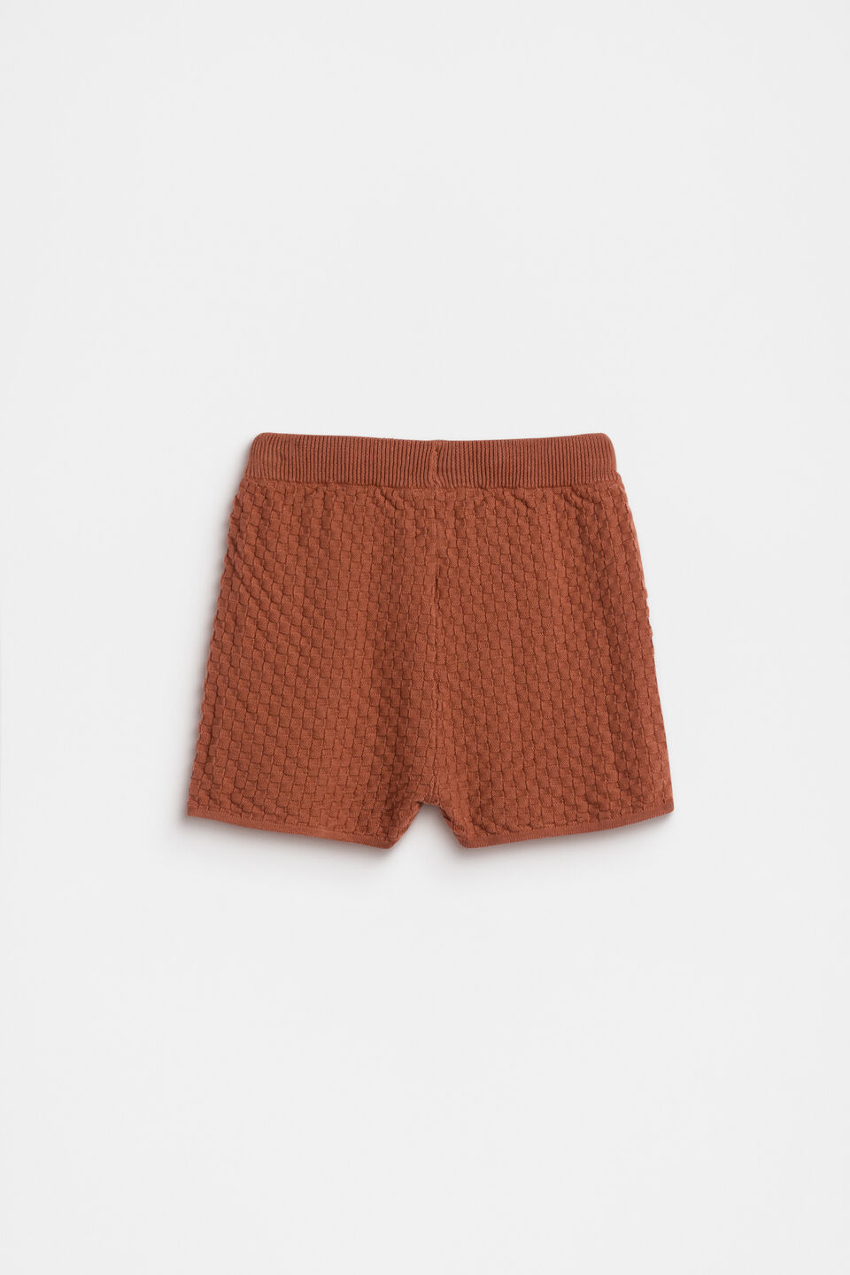 Knit Short  Rust