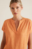 V Neck Linen Top    hi-res