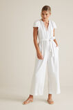 Frill Sleeve Jumpsuit    hi-res