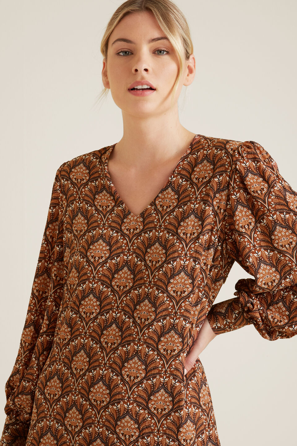 Paisley Mini Dress  