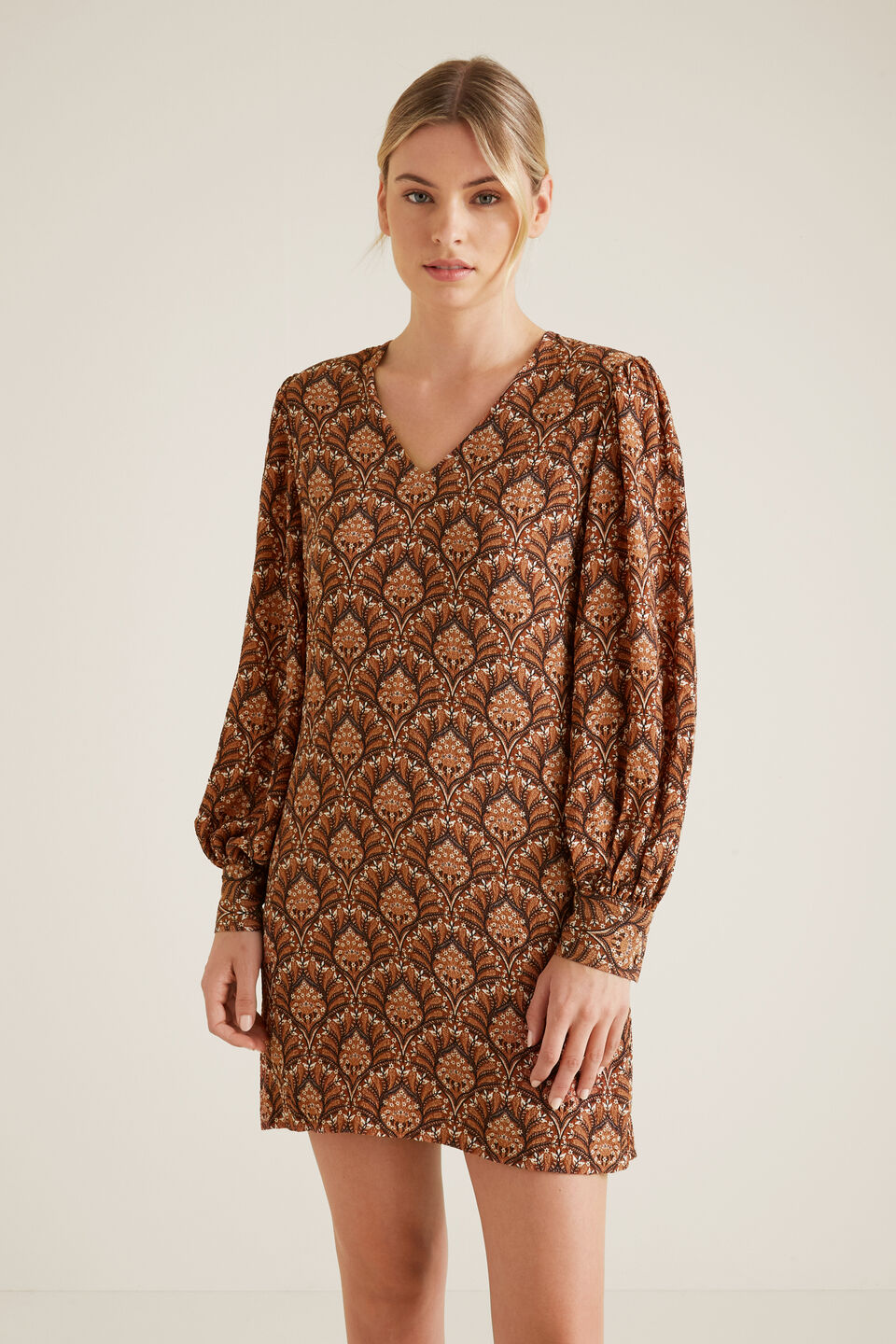 Paisley Mini Dress  