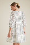 Tiered Spot Dress    hi-res