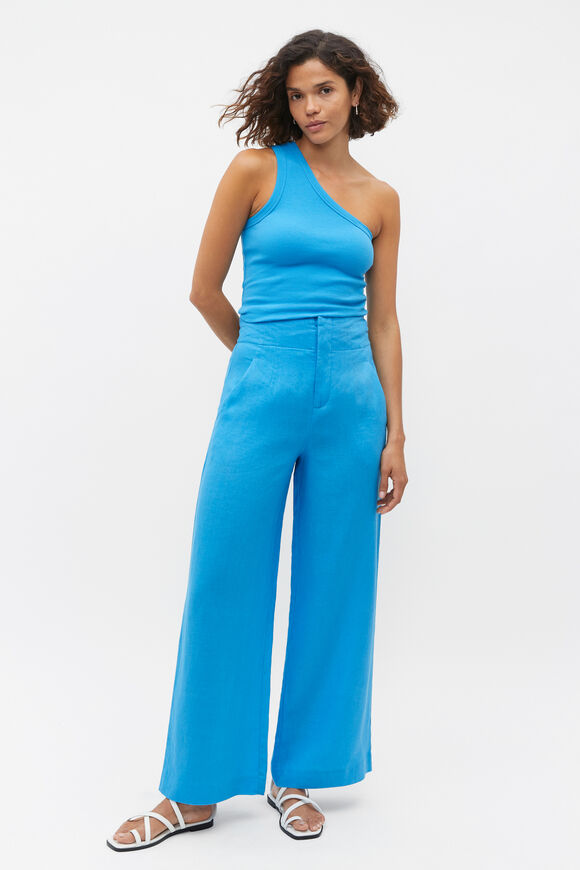Core Linen Waisted Pant  Amalfi  hi-res