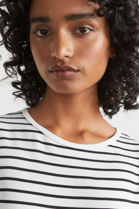 Core Asymmetrical Top  Mono Stripe  hi-res