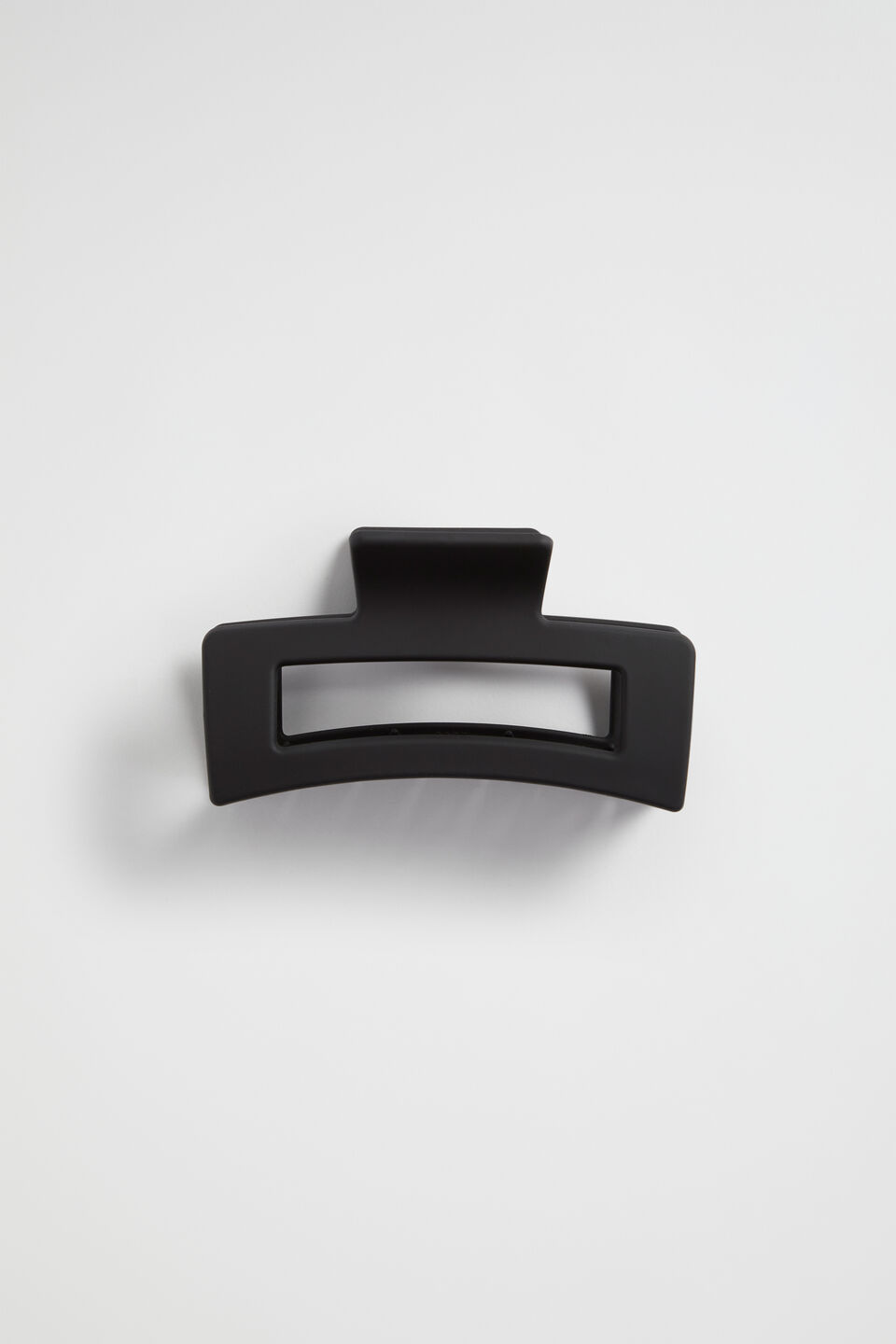 Rectangle Hair Claw  Black