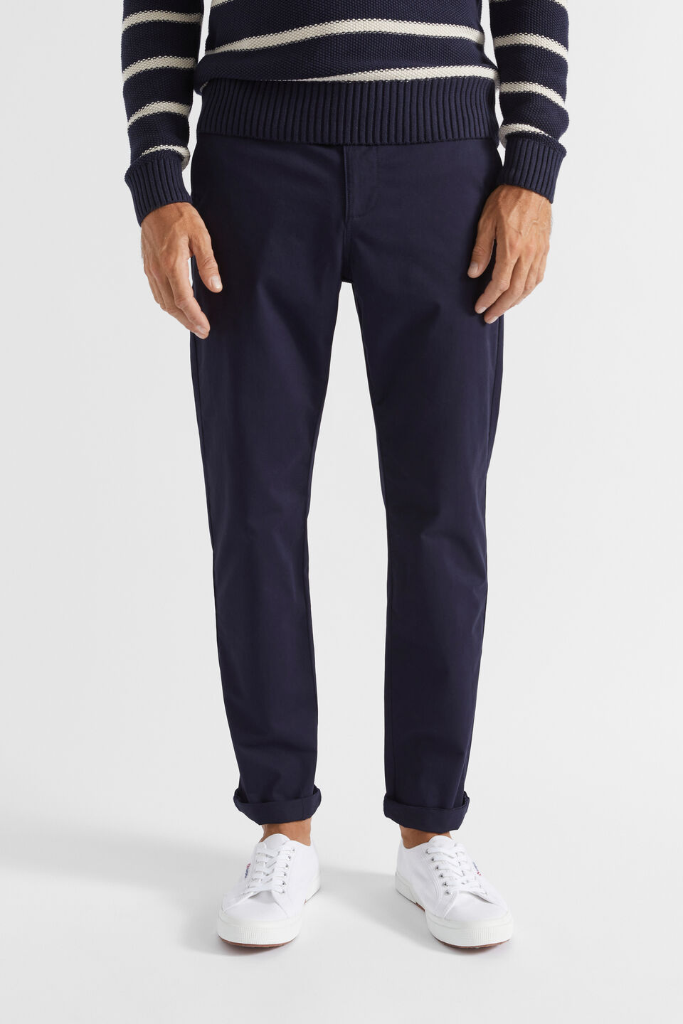 Tapered Chino  Midnight Blue