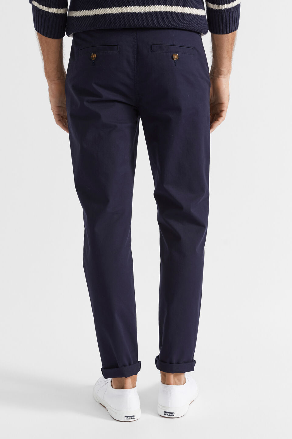 Tapered Chino  Midnight Blue