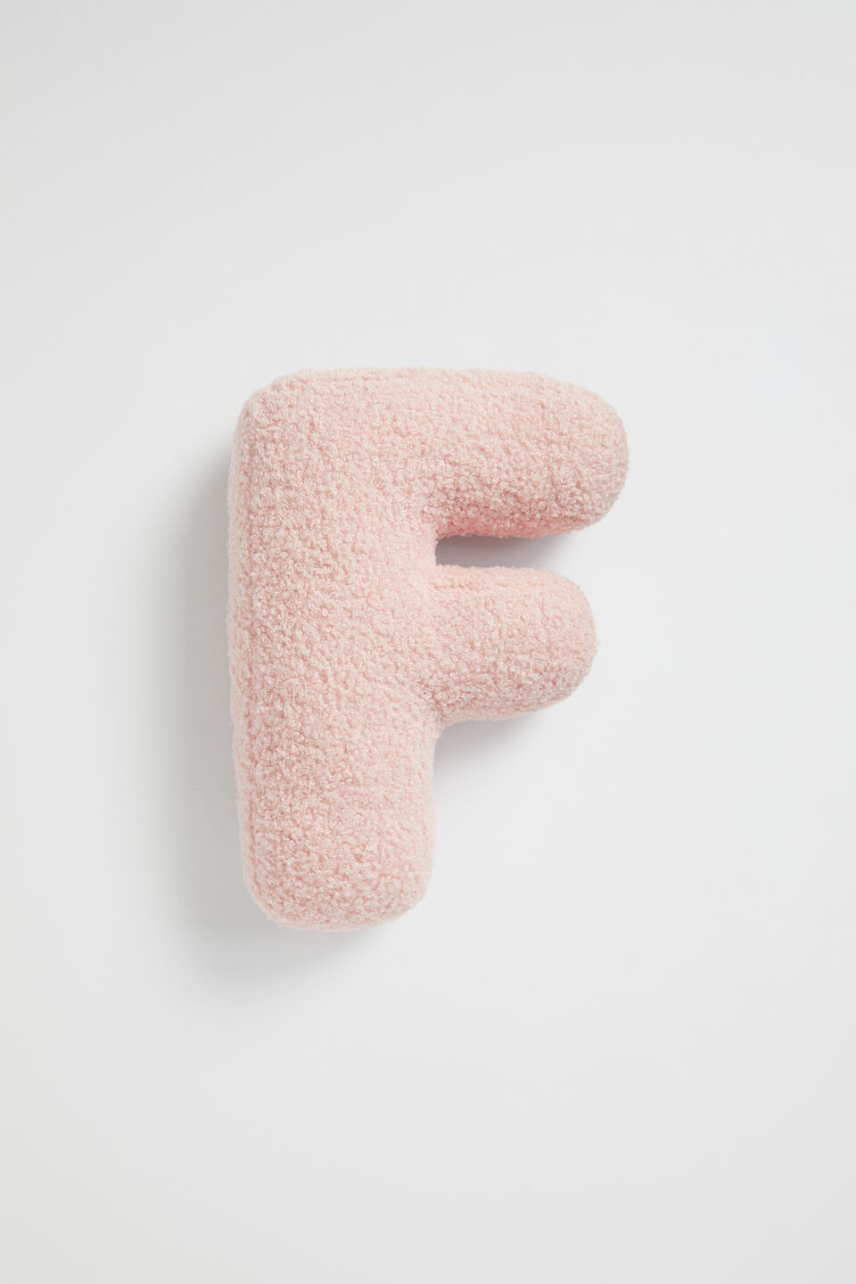 Teddy Initial Cushion Dusty Rose  F